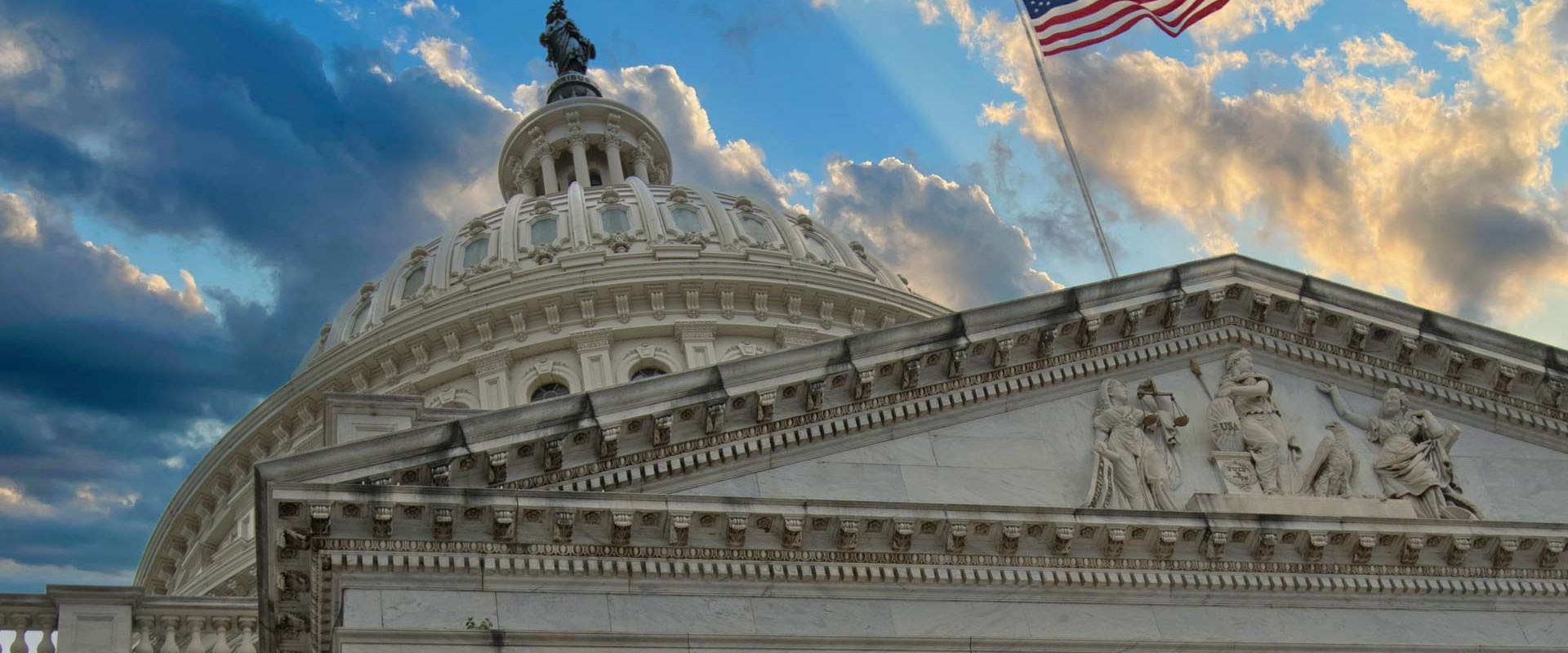 United States Capitol Building in the morning