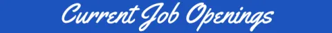 Current Job Openings
